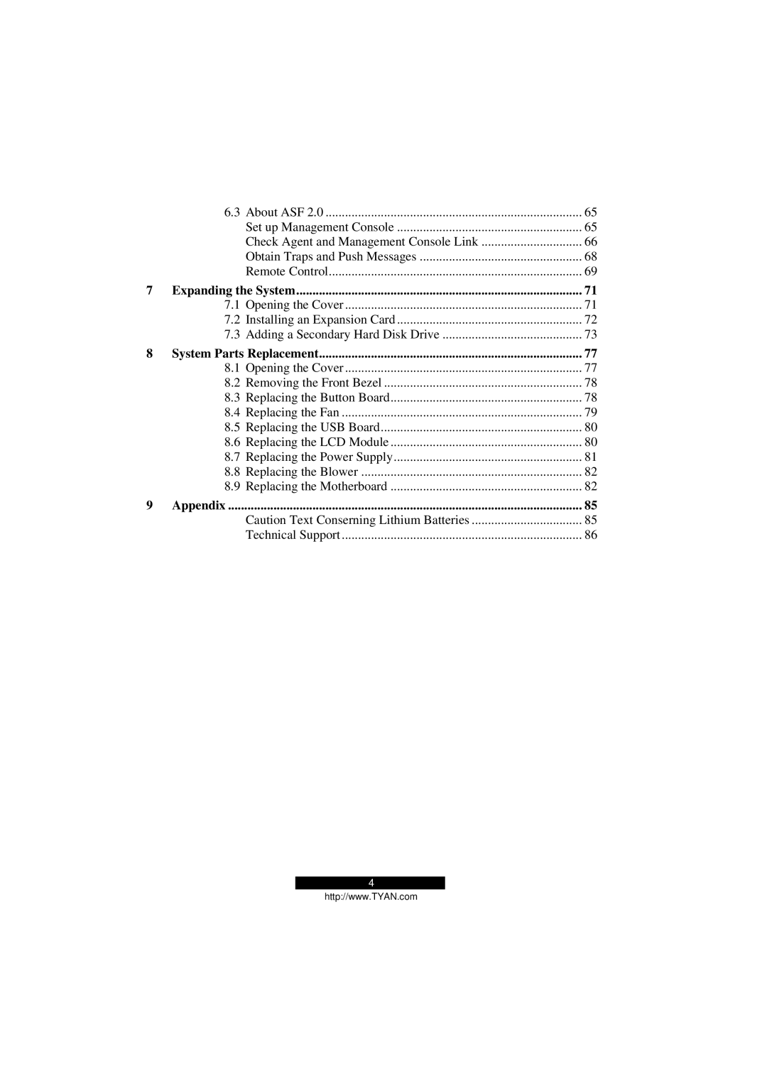 Tyan Computer Transport GS12, B5103G12S2 manual Expanding the System 