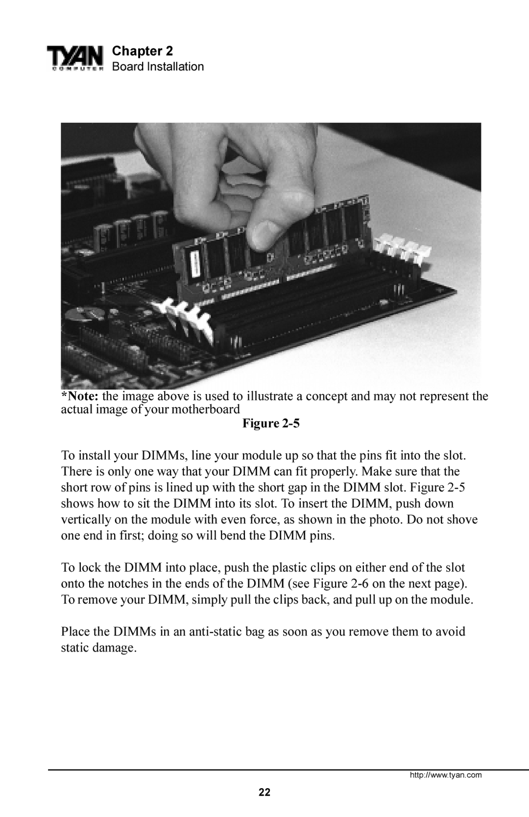 Tyan Computer Trinity 371 Motherboard, Tyan S1857 manual Chapter 