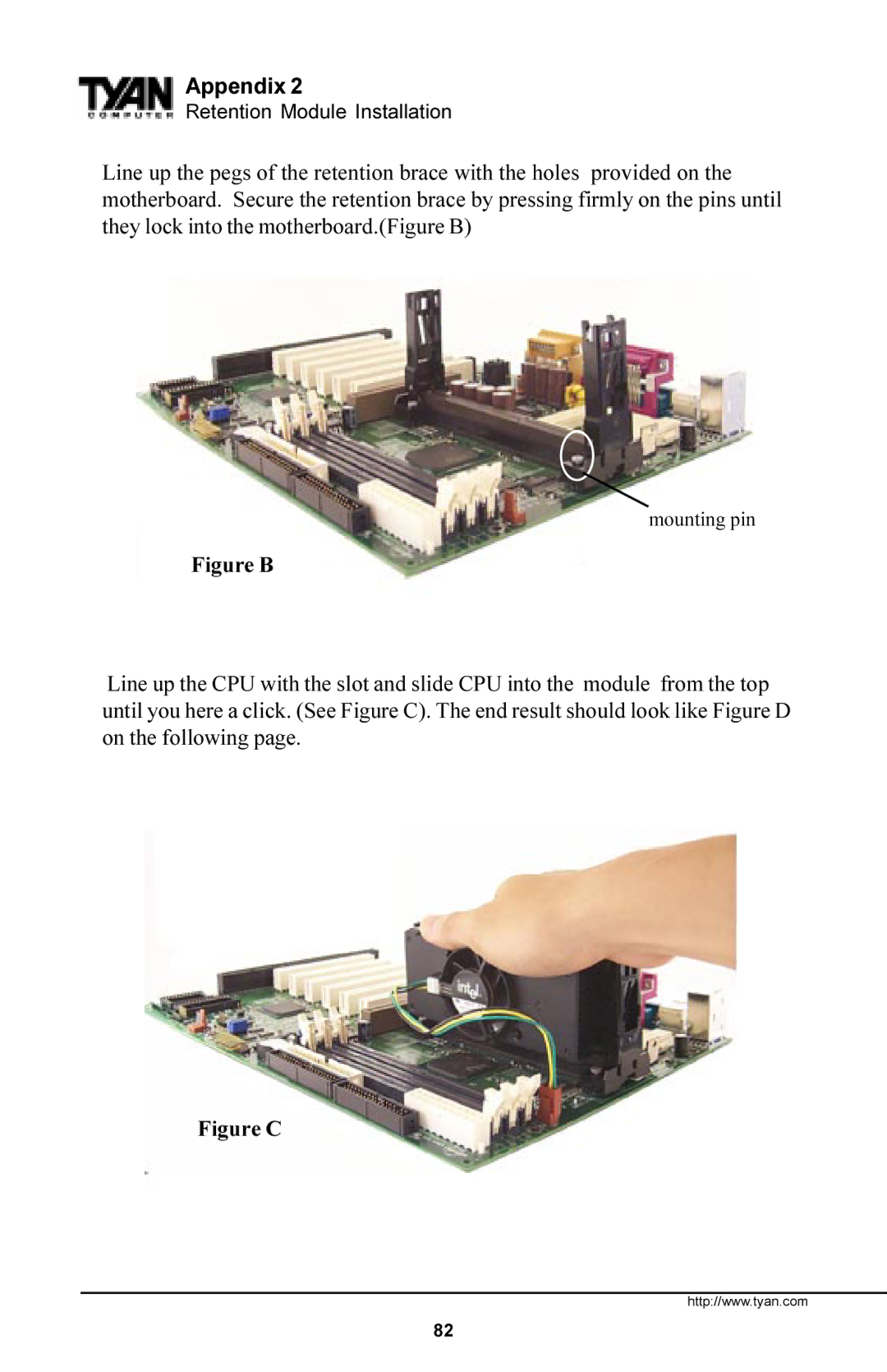 Tyan Computer Trinity 371 Motherboard, Tyan S1857 manual Figure B 