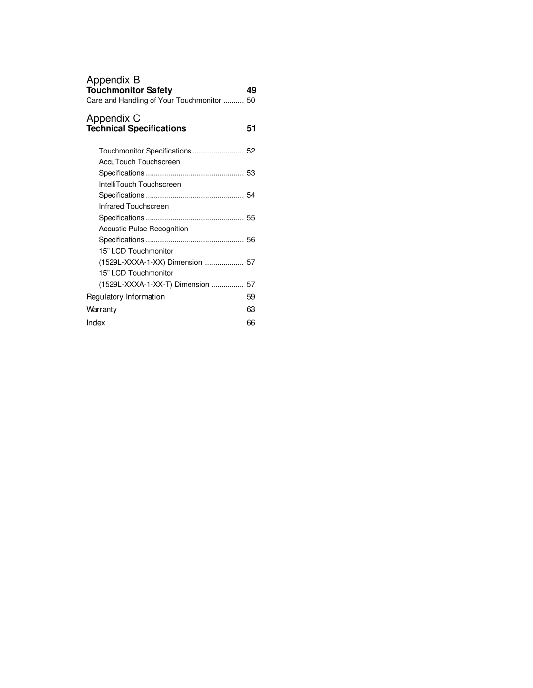 Tyco 1529L manual Appendix B 