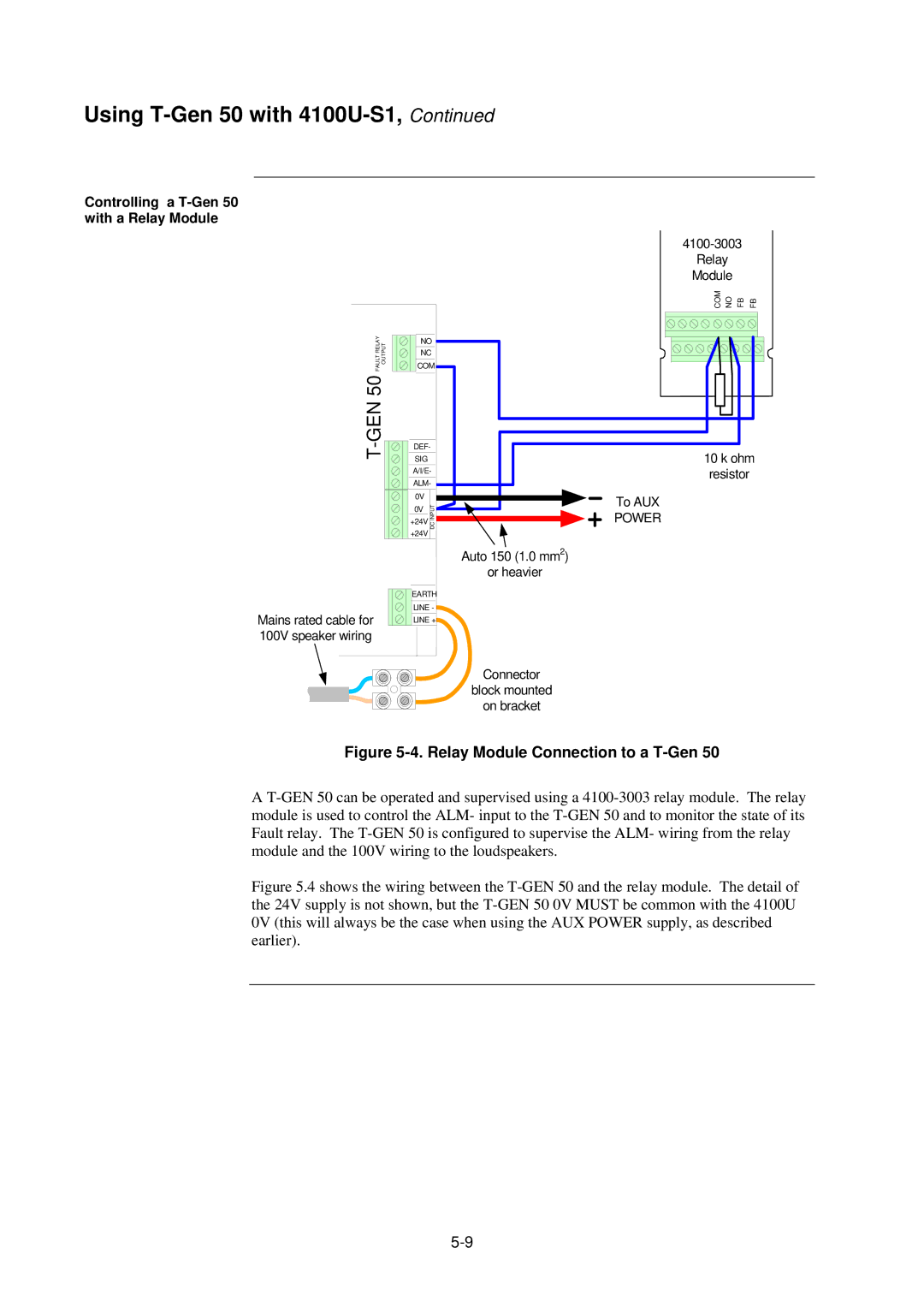 Tyco 4100U-S1 installation manual Gen 