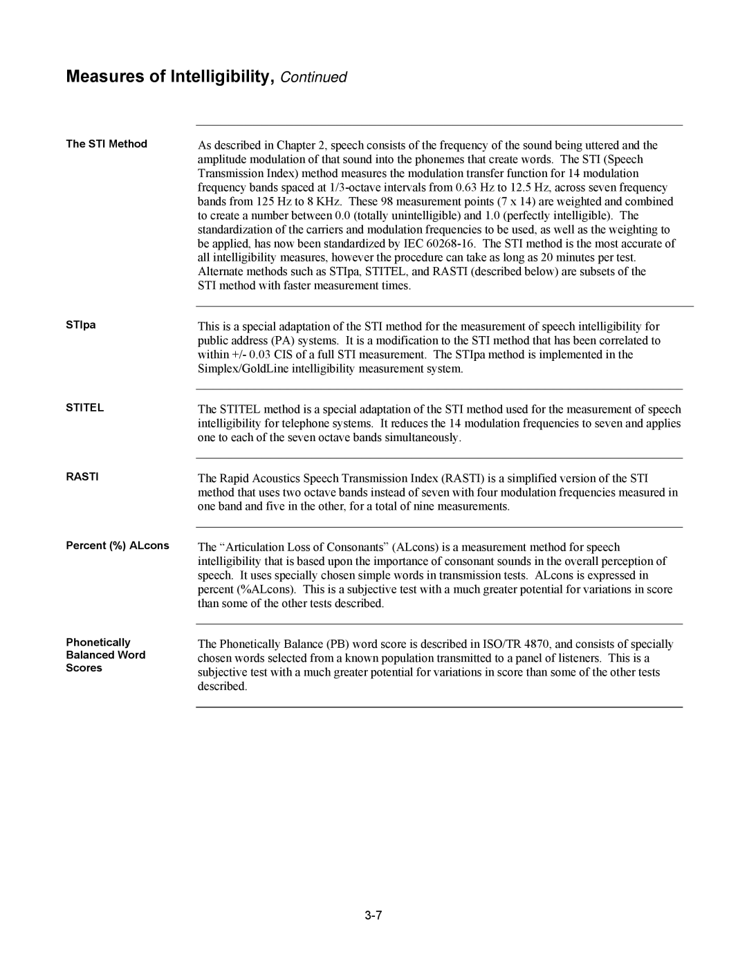 Tyco 579-769 specifications STI method with faster measurement times 