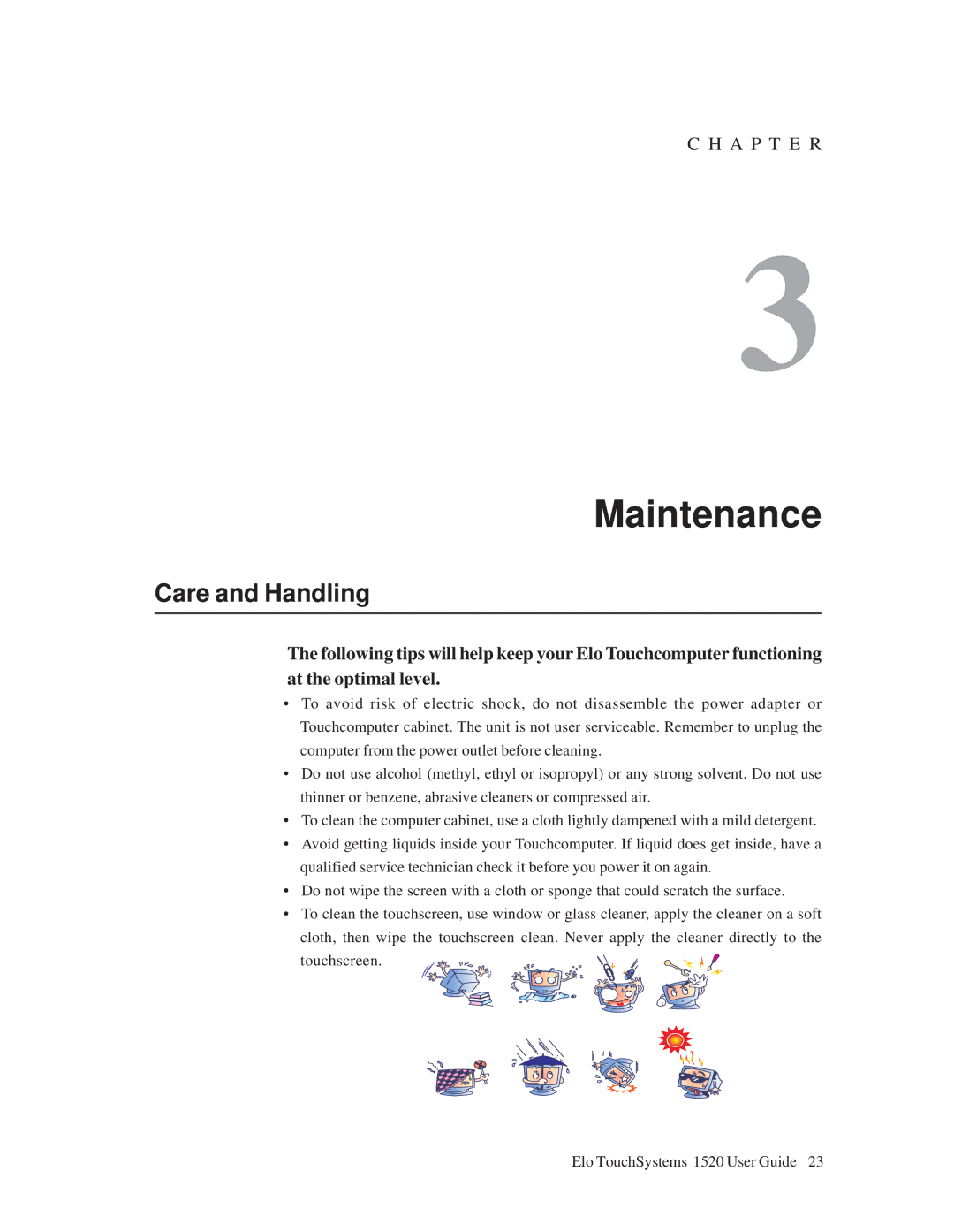 Tyco Electronics 1520 manual Maintenance, Care and Handling 