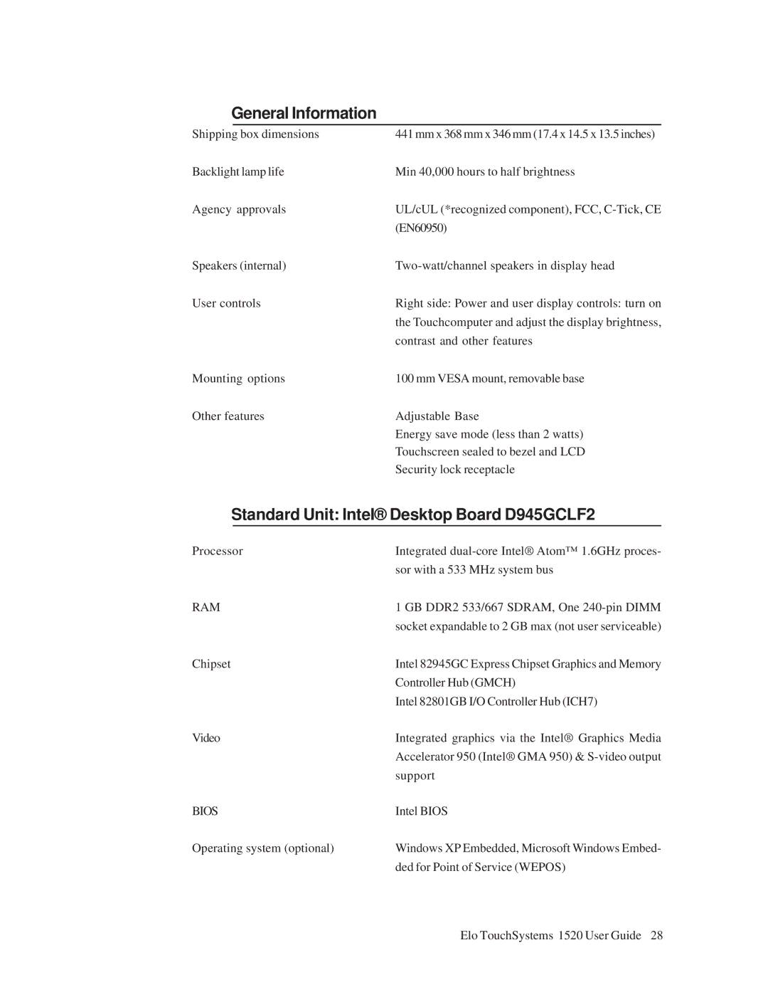 Tyco Electronics 1520 manual General Information, Ram 