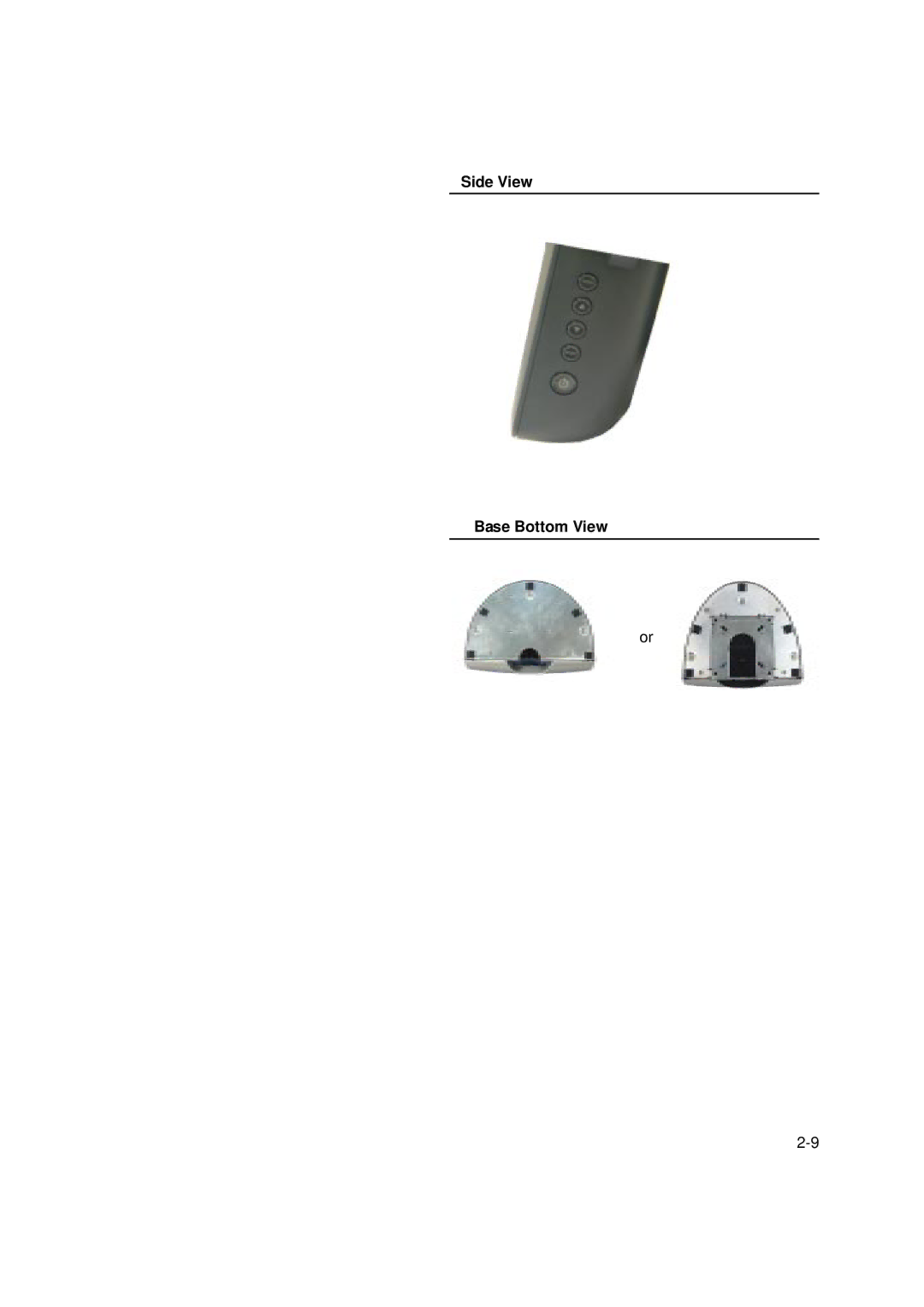 Tyco Electronics 1529L manual Side View Base Bottom View 