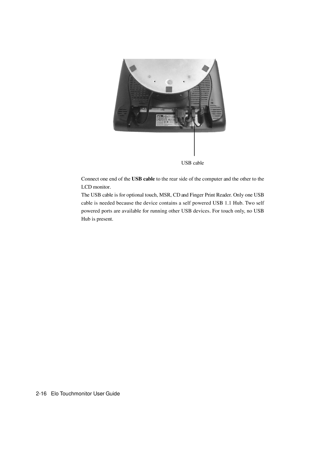 Tyco Electronics 1529L manual Elo Touchmonitor User Guide 