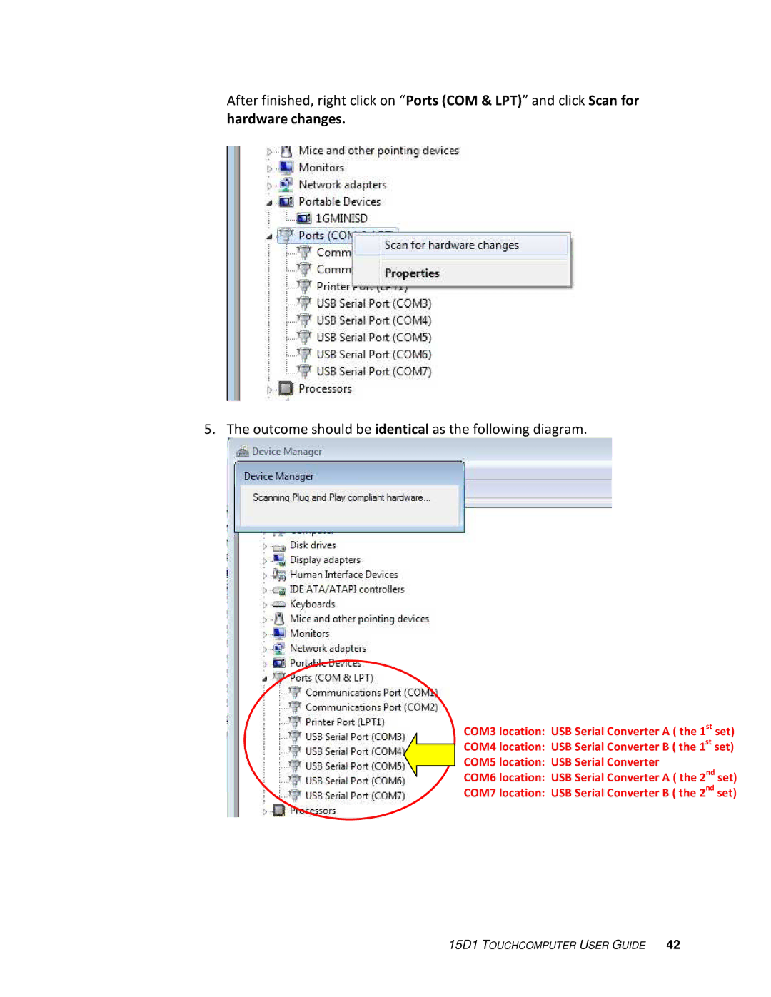 Tyco Electronics 15D1 manual Hardware changes 