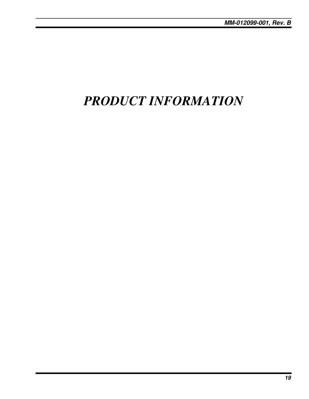 Tyco Electronics P5400 manual Product Information 