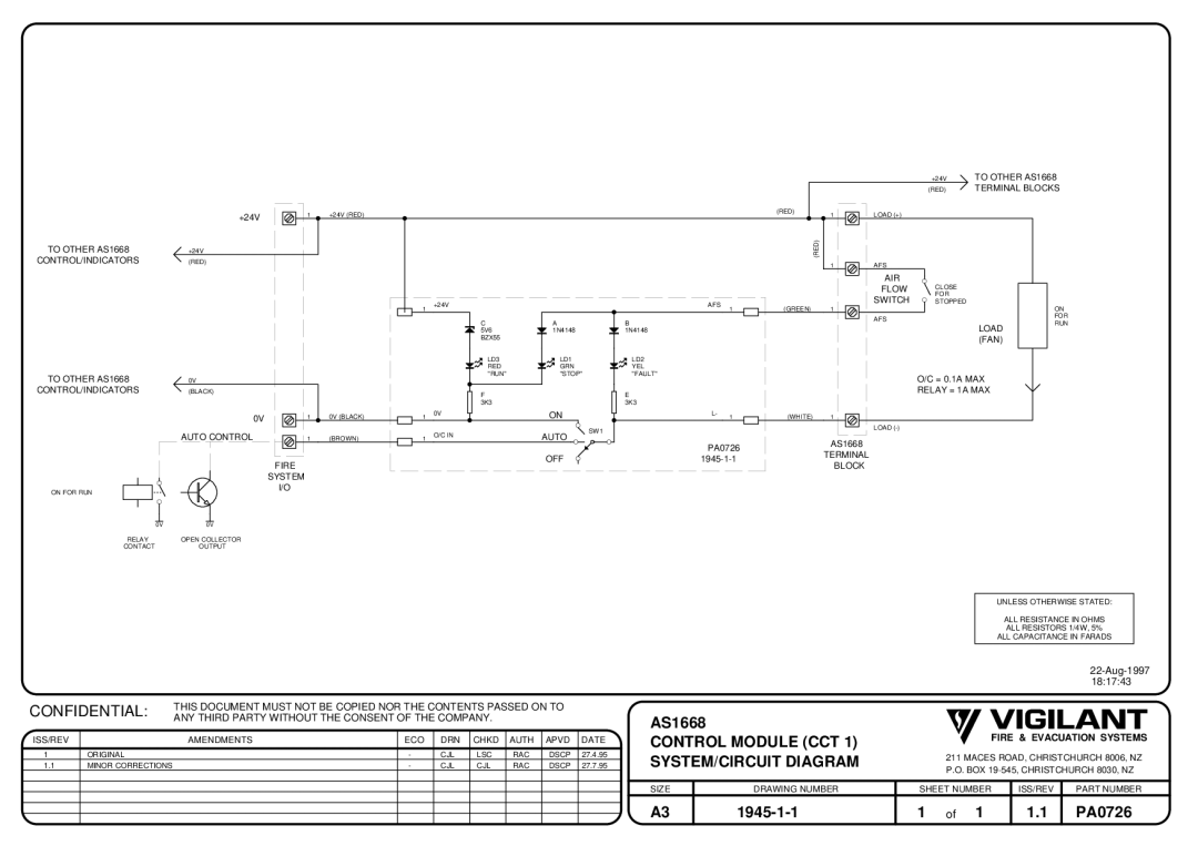 Tyco F3200 manual Control Module CCT 