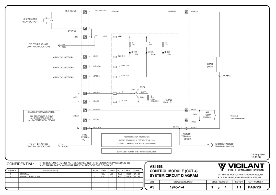 Tyco F3200 manual 1945-1-4 PA0728 