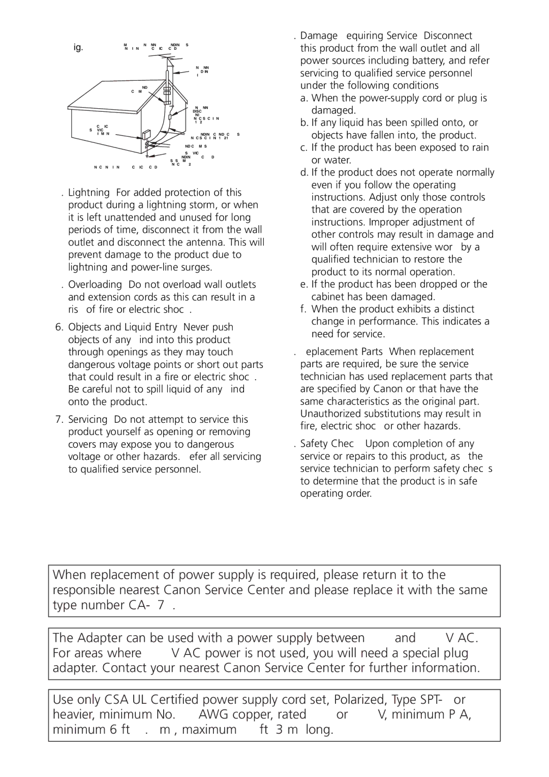 U-Line 40, 30 instruction manual Example of Antenna Grounding AS 