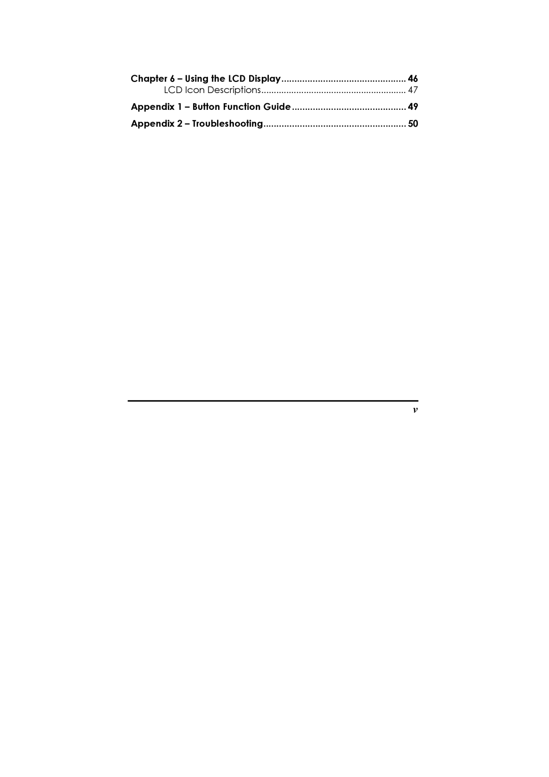 Ulead 020810 manual LCD Icon Descriptions Appendix 