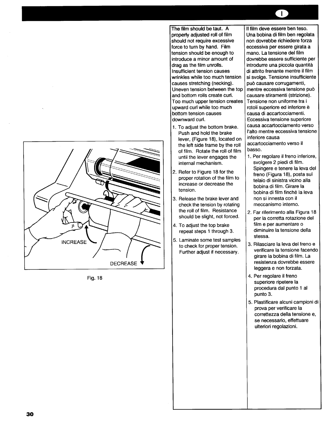 Ultima electronic 65 manual 