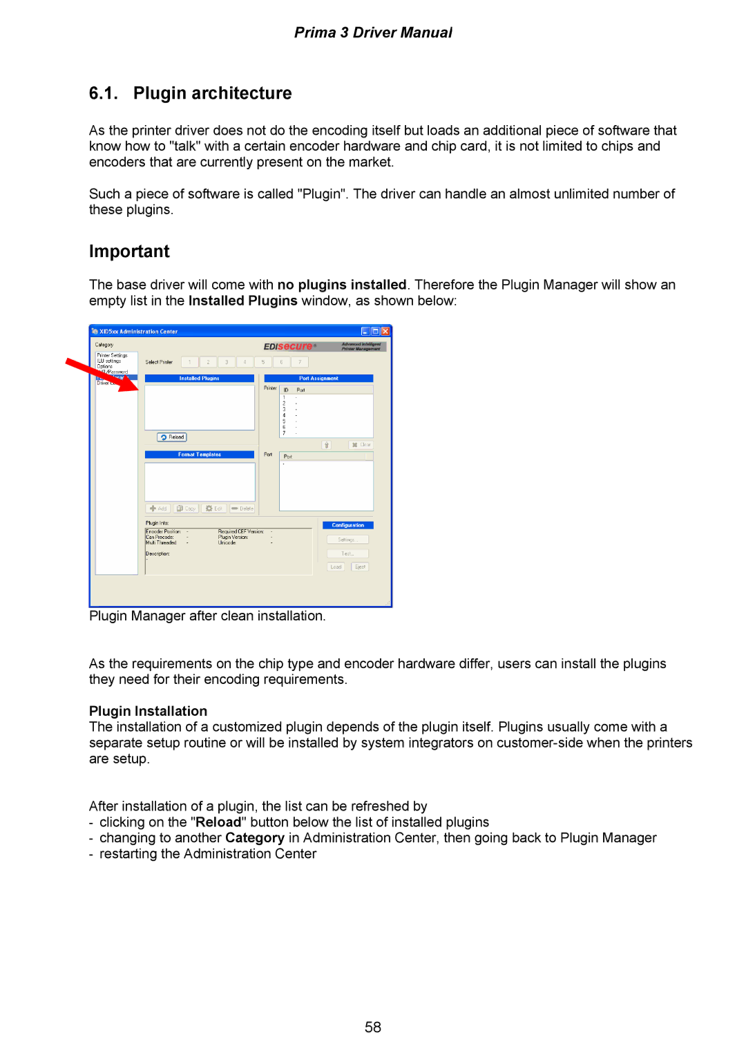 Ultra electronic XID580ie, XID590ie, XID570ie manual Plugin architecture, Plugin Installation 