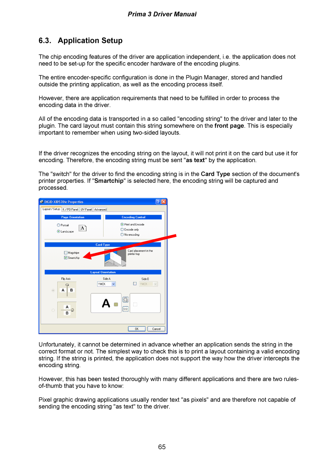 Ultra electronic XID570ie, XID590ie, XID580ie manual Application Setup 