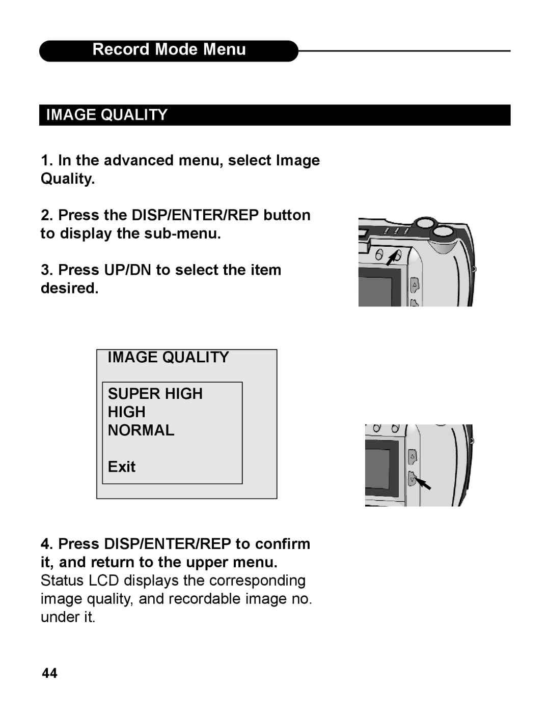 UMAX Technologies 540 user manual Image Quality Super High Normal 