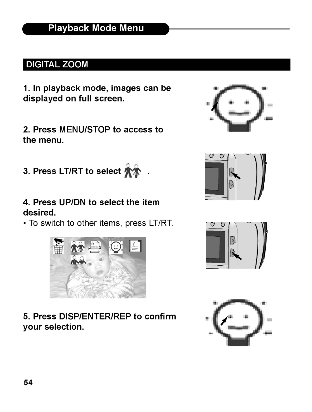 UMAX Technologies 540 user manual To switch to other items, press LT/RT 