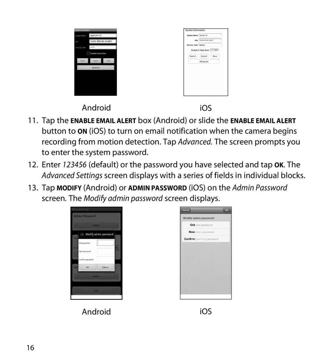 Uniden 23 user manual AndroidiOS 