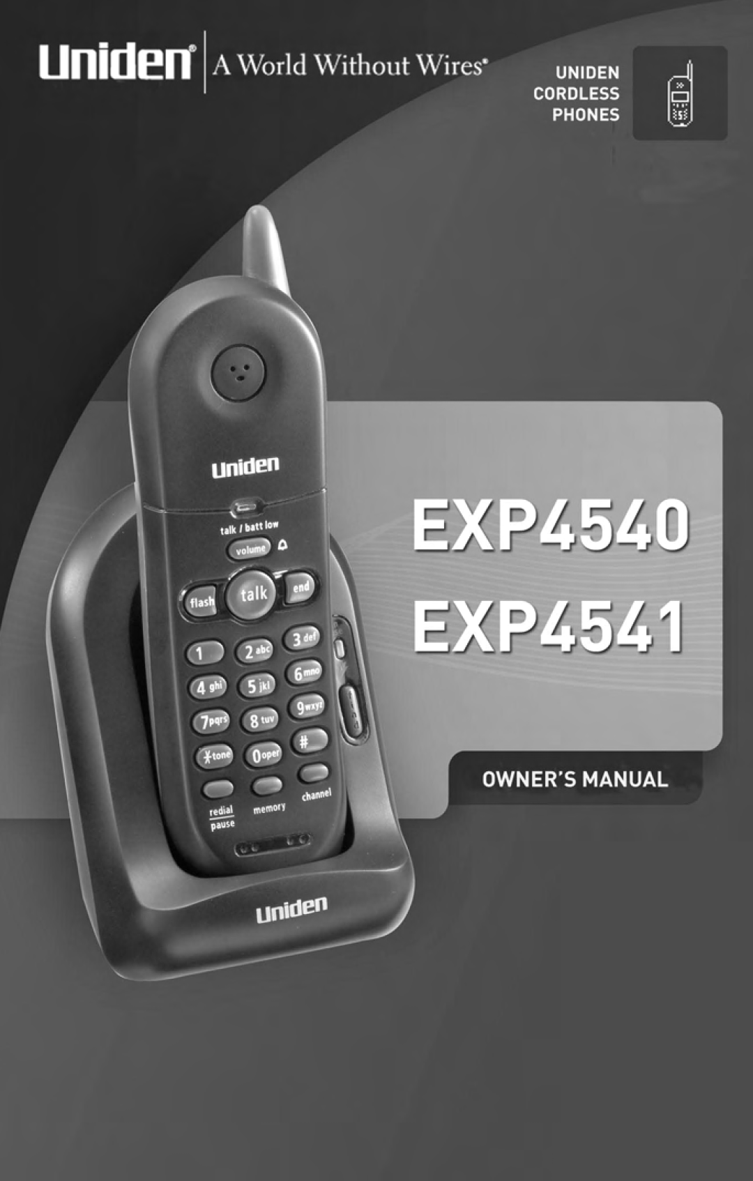 Uniden 4541 manual 