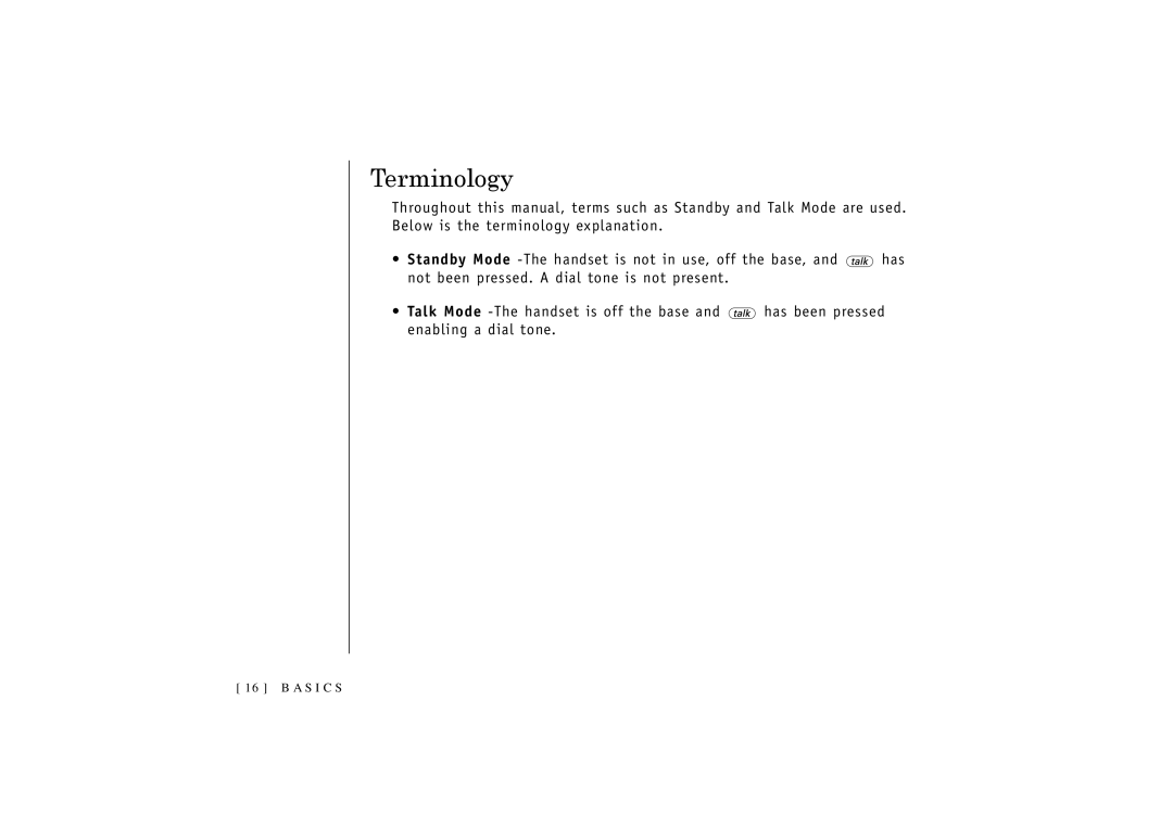 Uniden 546 owner manual Terminology 