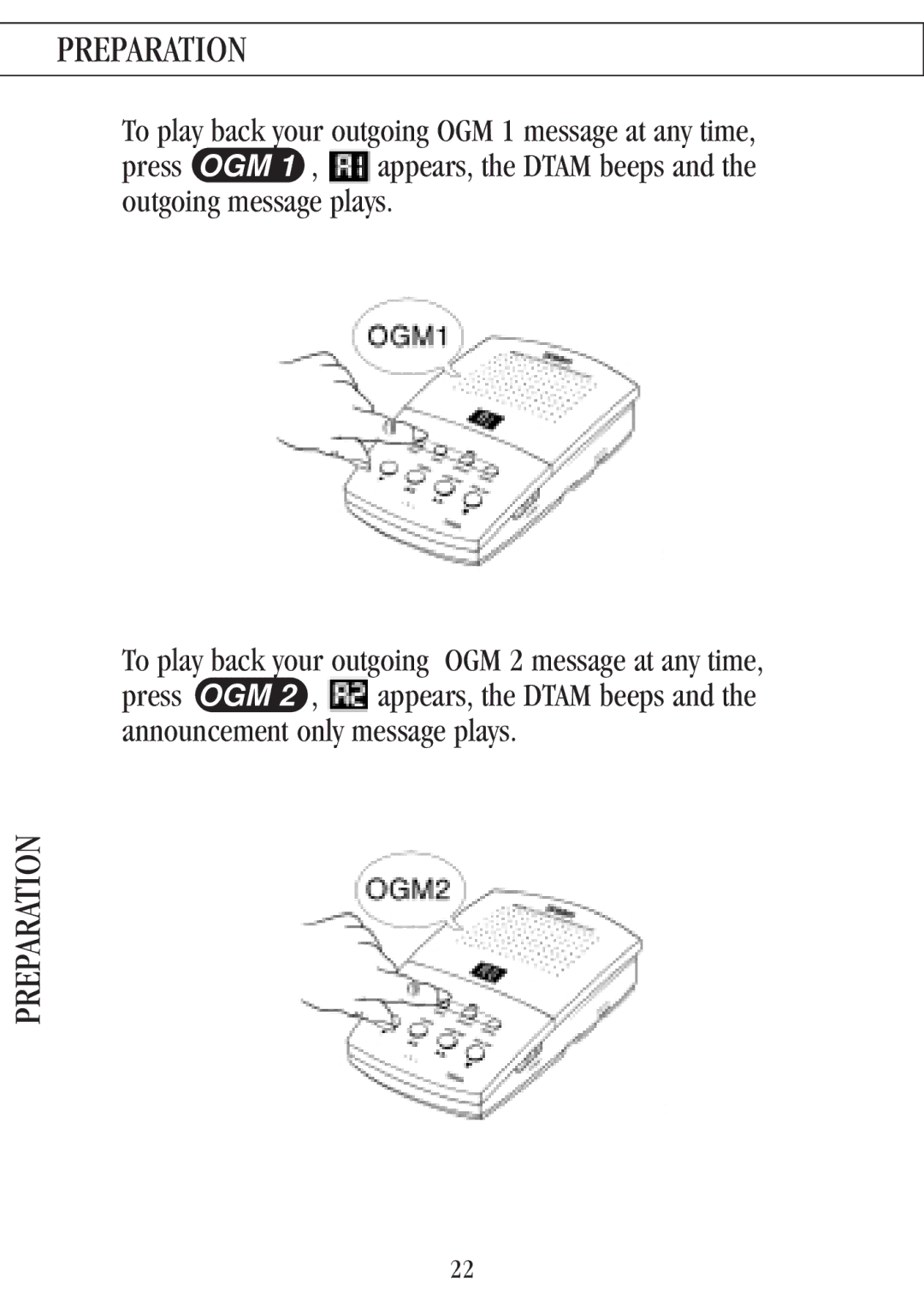 Uniden 7000A manual Preparation 