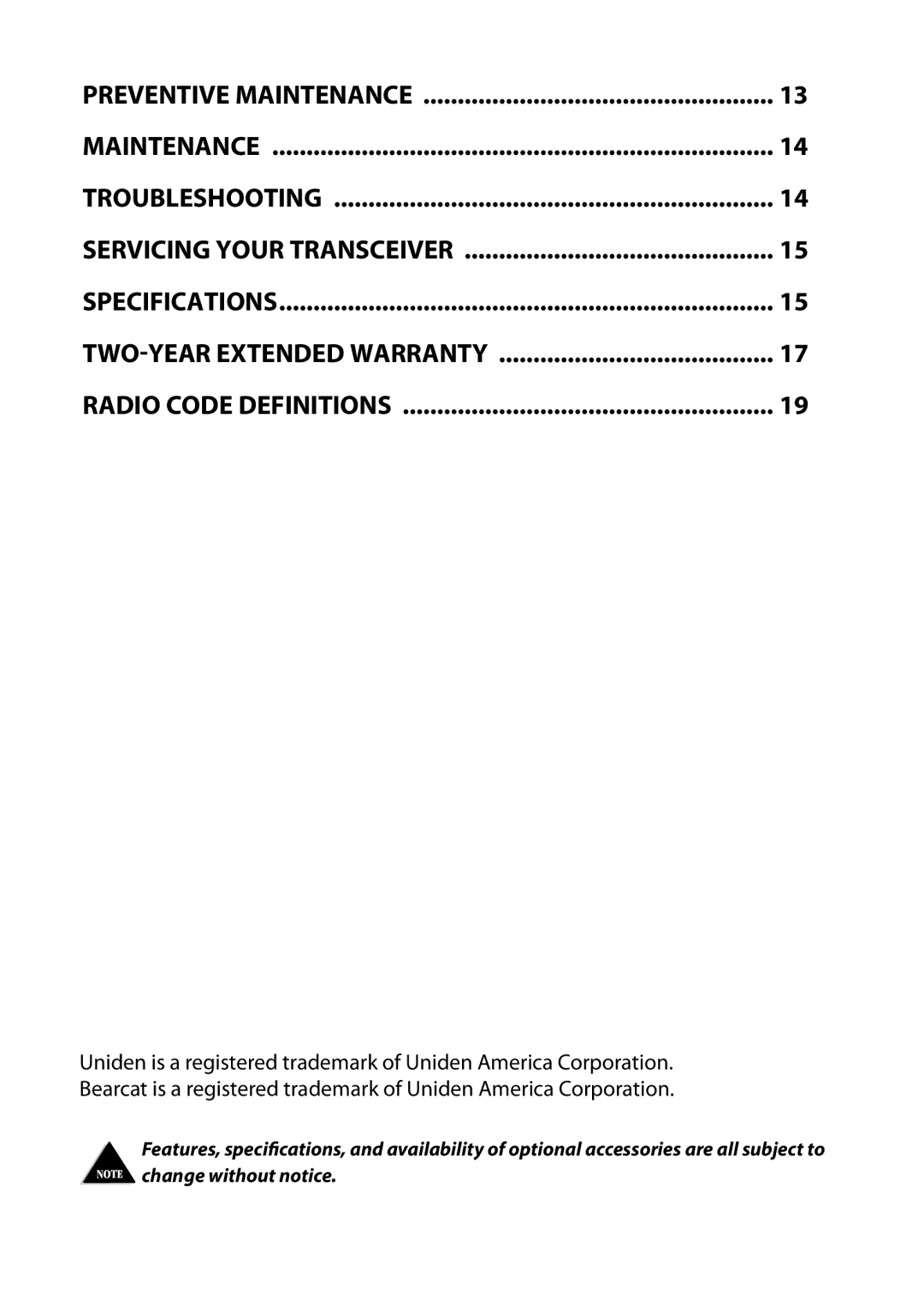 Uniden 880 owner manual 