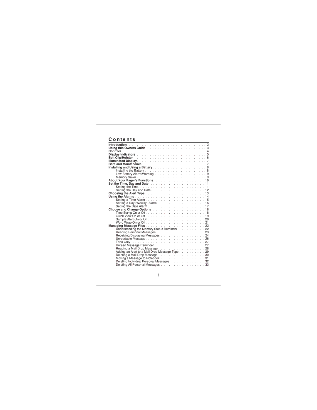 Uniden ALP 9060 manual Contents 