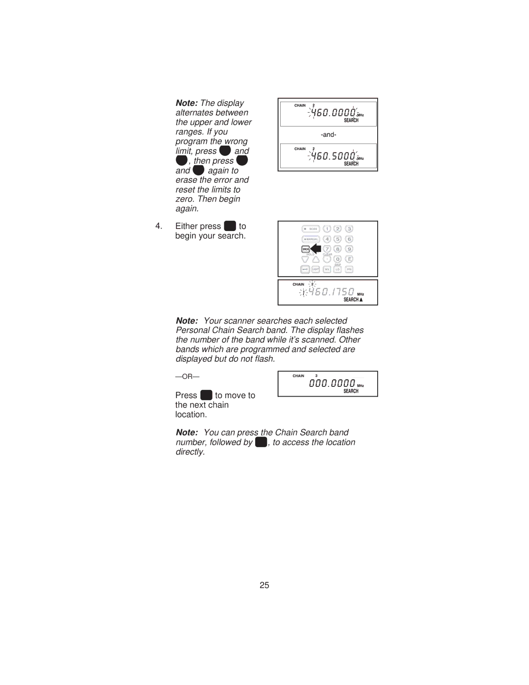 Uniden BC 235XLT specifications 