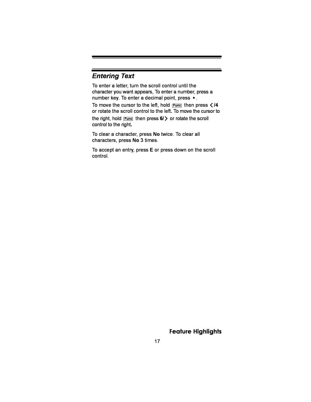 Uniden BC246T owner manual Entering Text, Feature Highlights 