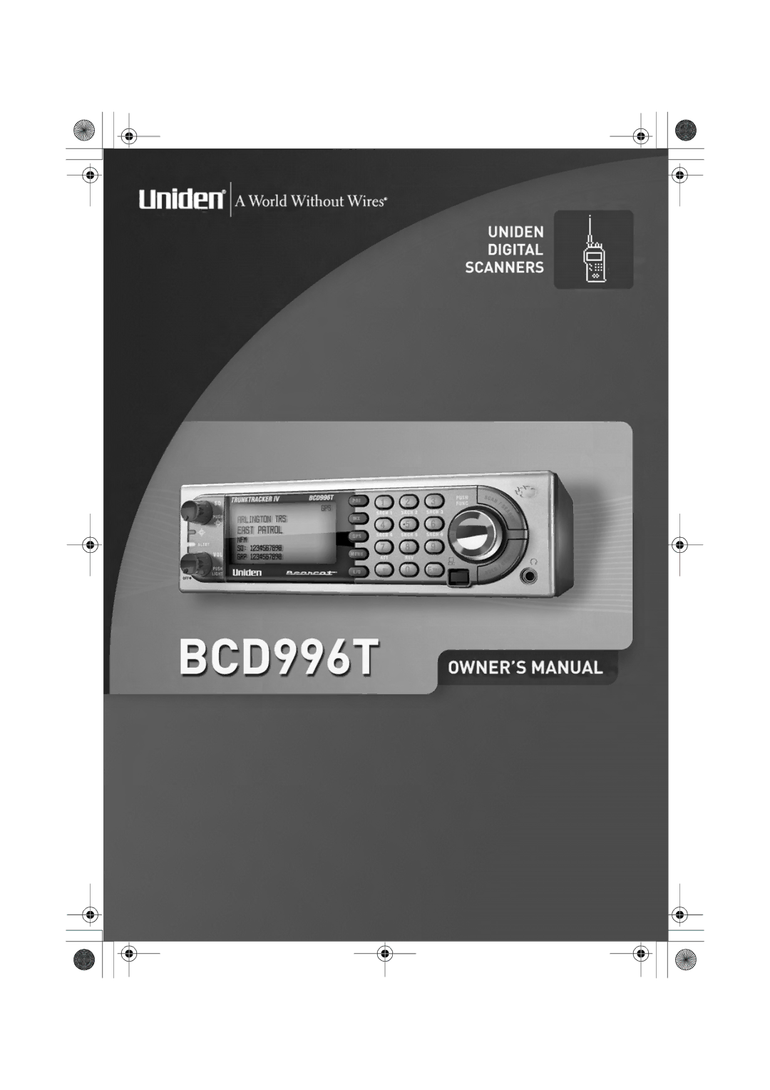 Uniden BCD996T manual 