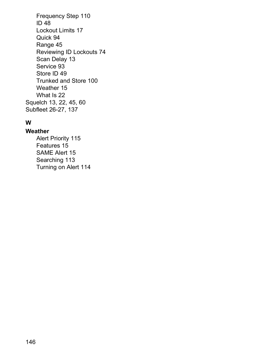 Uniden BCD996T manual Weather 