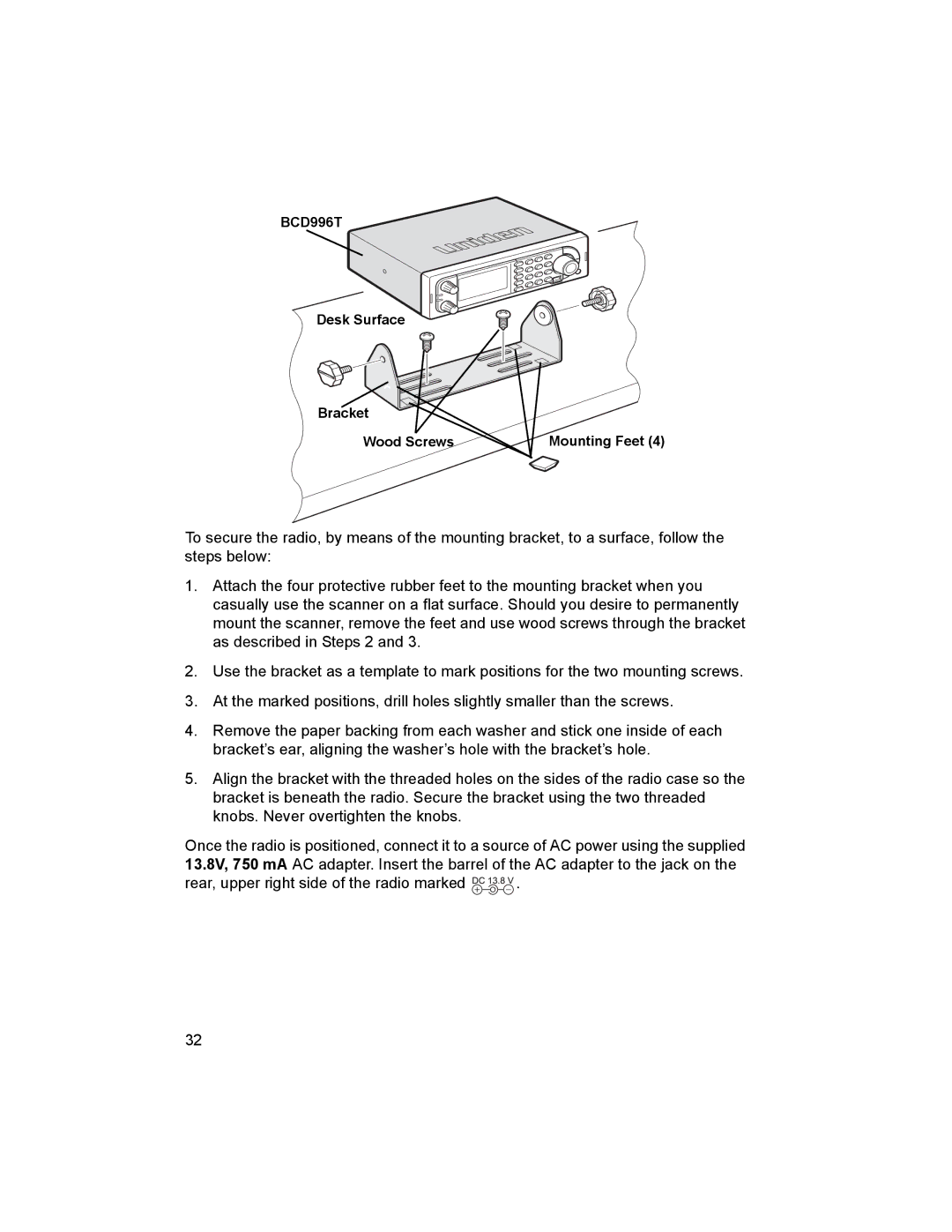 Uniden BCD996T manual 