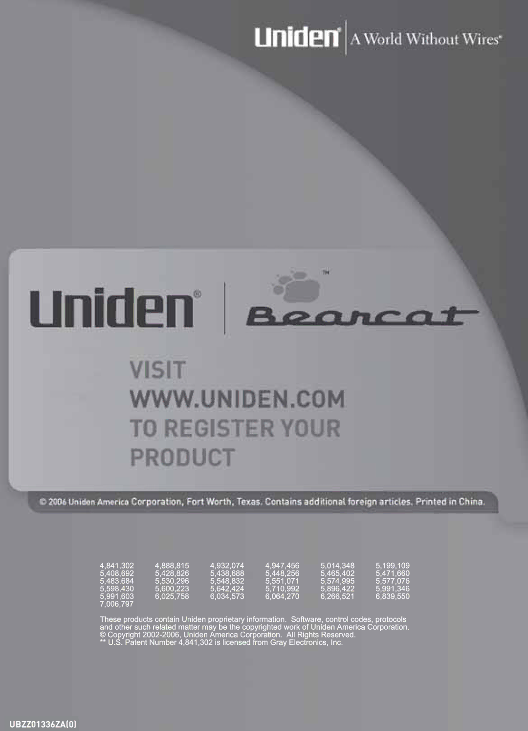 Uniden BCT15 manual 152 