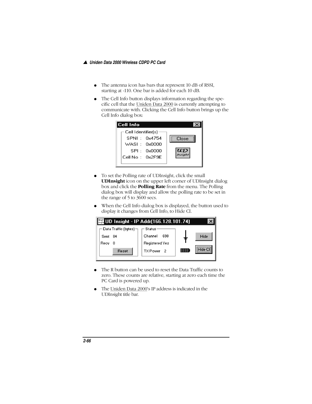 Uniden Data 2000 Wireless CDPD PC Card manual Uniden Data 2000 Wireless Cdpd PC Card 