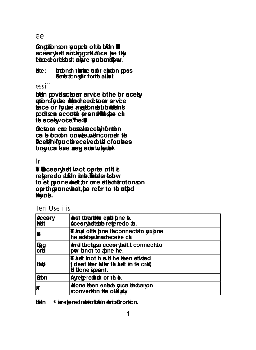 Uniden DCX150 Series, Uniden DCX150 manual Welcome, Accessibility, Terminology Used in this Manual 