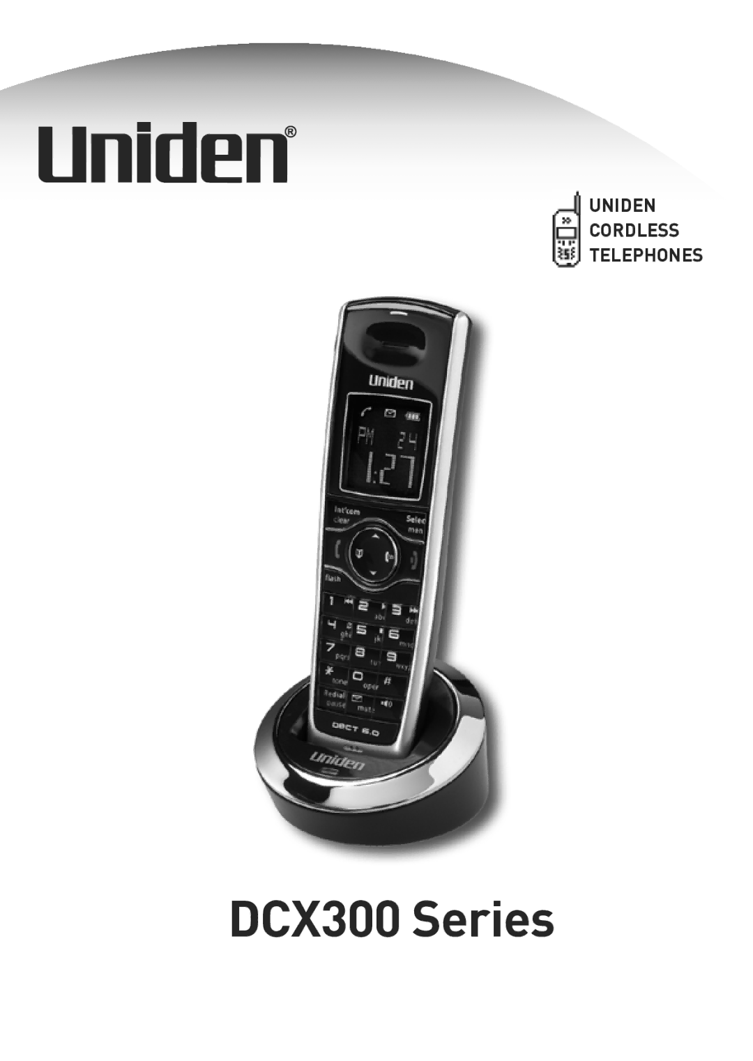 Uniden DCX300 Series manual $94FSJFT 