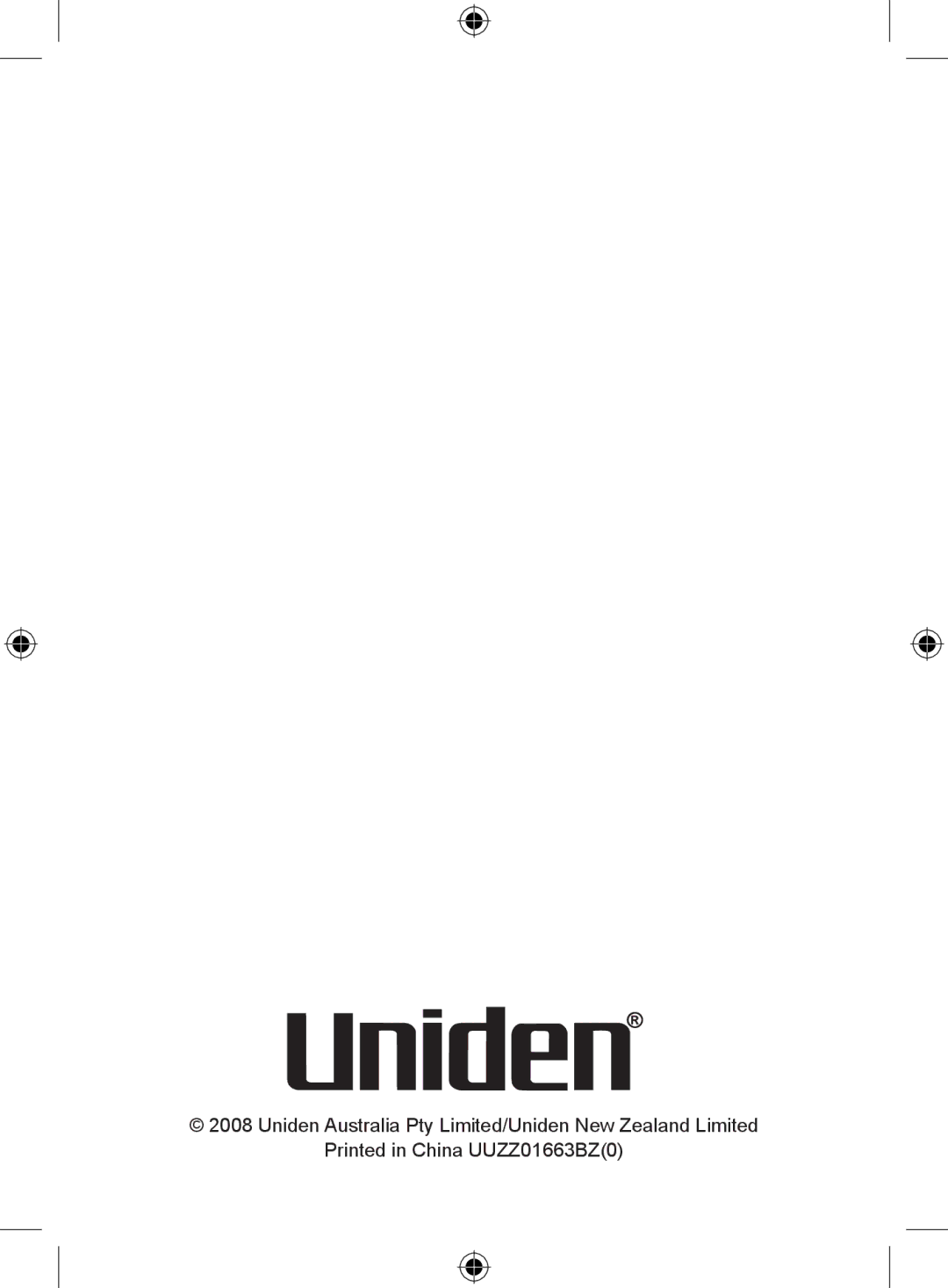 Uniden DECT 2015 Series, DECT 2005 Series, DECT 2035 Series manual 