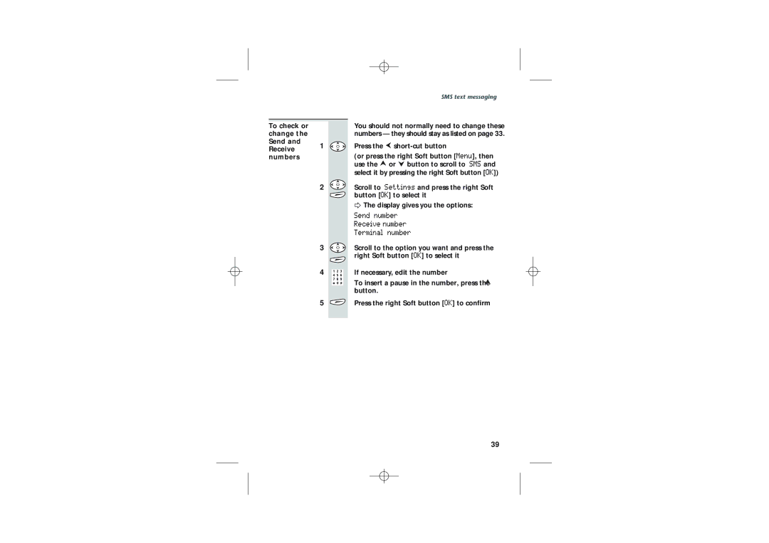 Uniden DECT1915+1 manual To check or, Change, Scroll to Settings and press the right Soft, Button OK to select it 