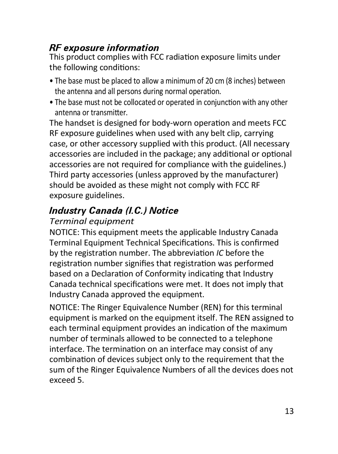 Uniden DRX332 manual RF exposure information 