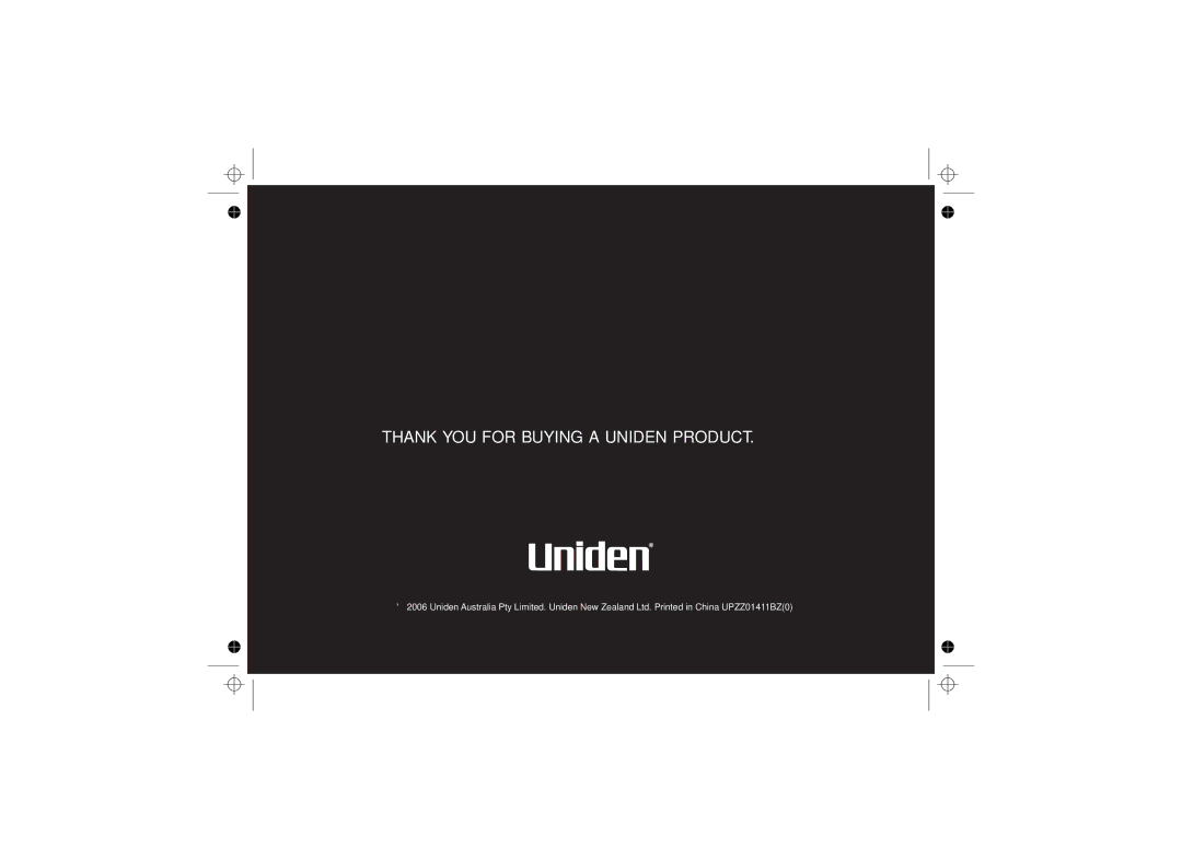 Uniden DSS3415+1 owner manual Thank YOU for Buying a Uniden Product 