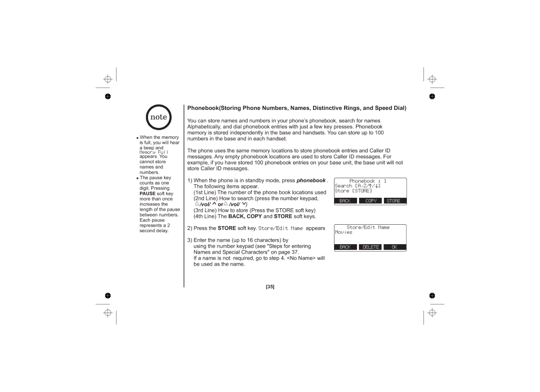 Uniden DSS7815 Series, DSS7815, DSS7815 +1 Series owner manual Following items appear 