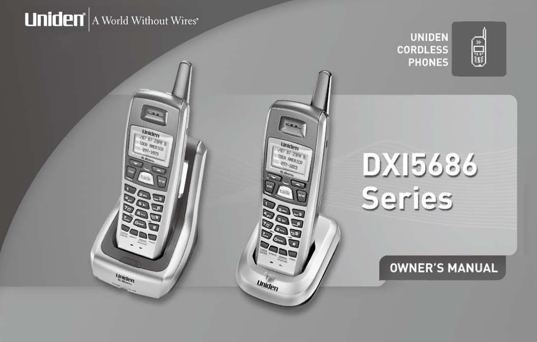 Uniden DX15686 Series manual 