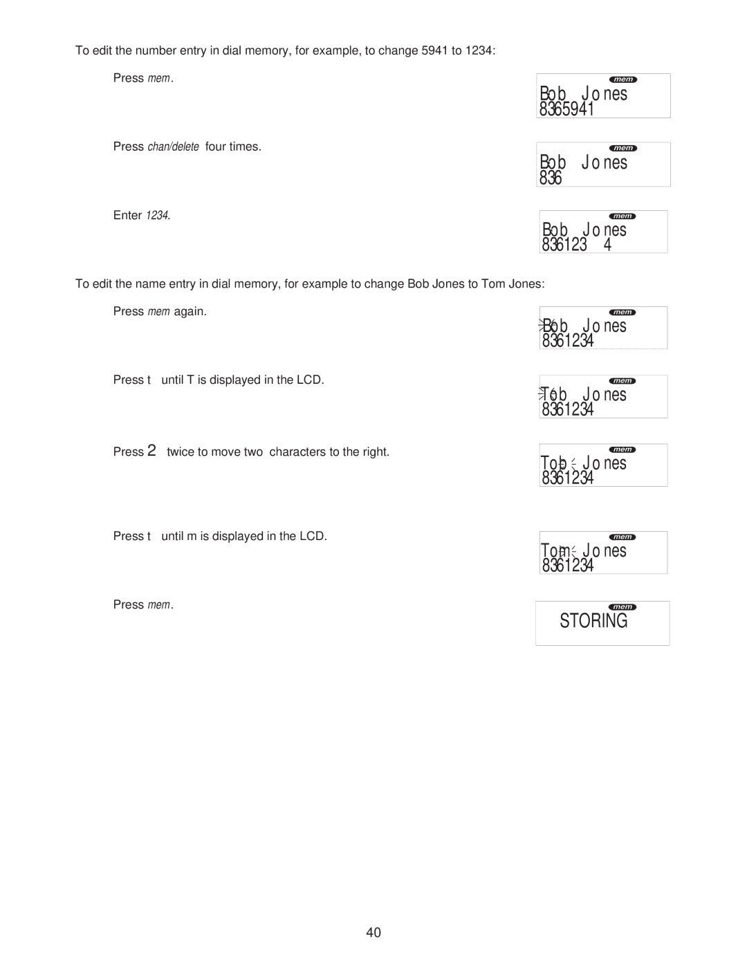 Uniden DXAI685 important safety instructions Bob Jones 