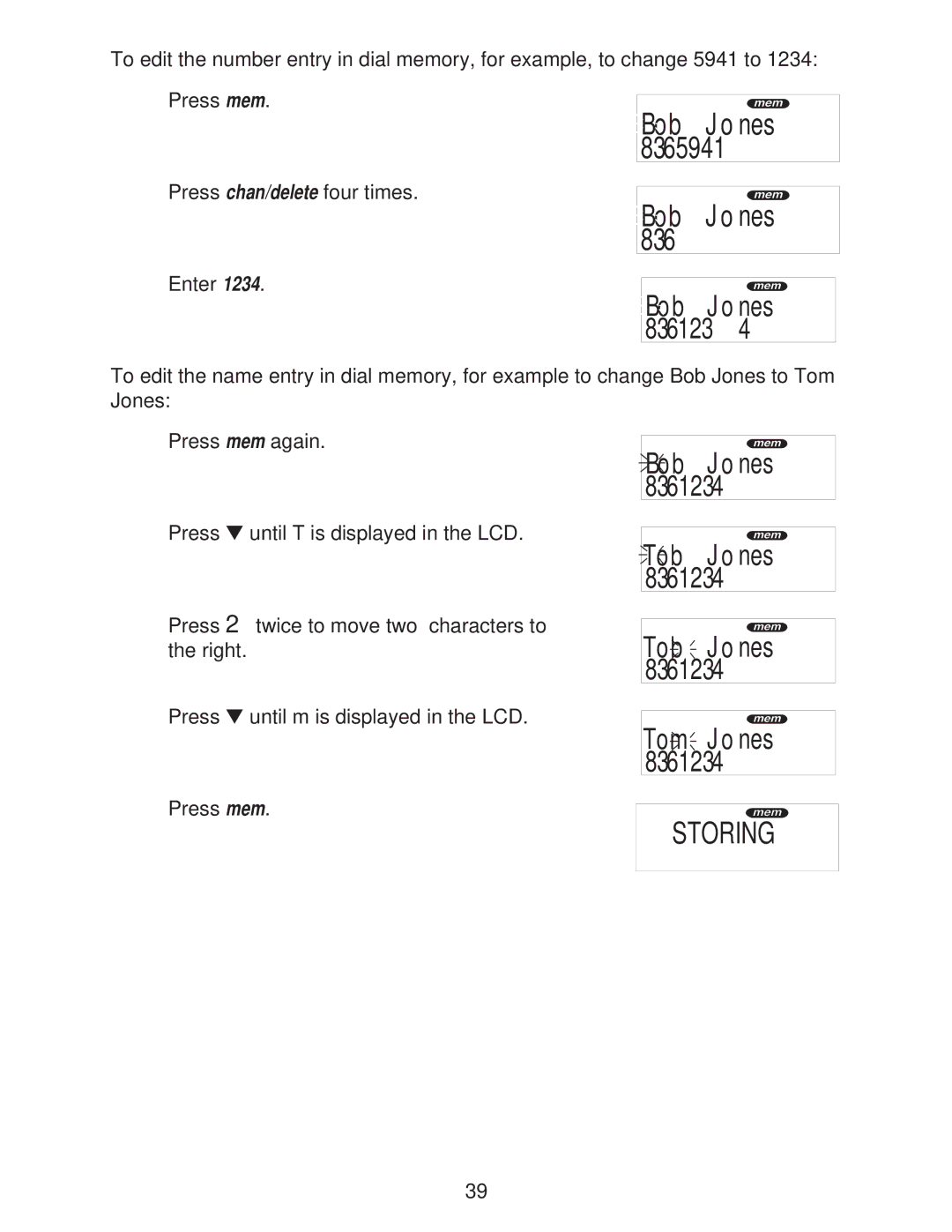 Uniden DXI665 important safety instructions Bob Jones 