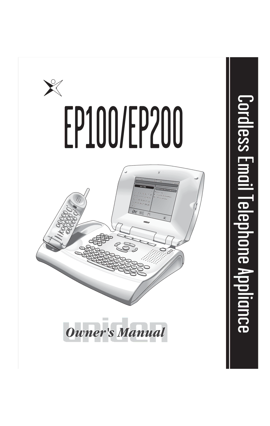 Uniden EP200, EP100 manual 