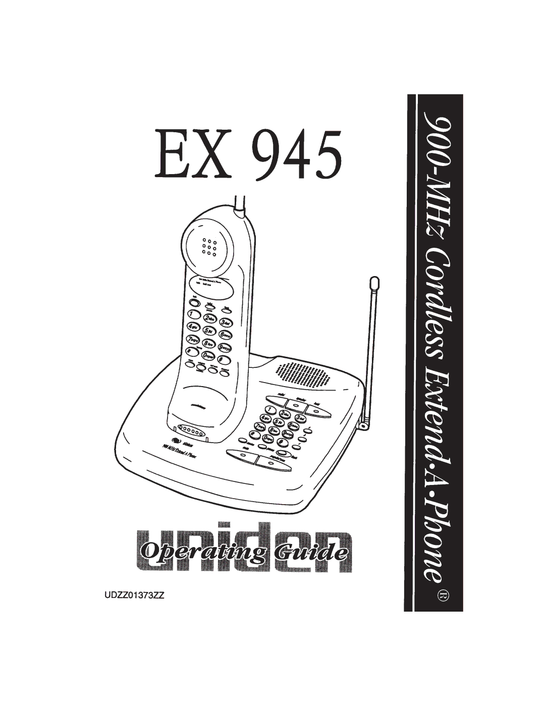 Uniden EX 945 manual 