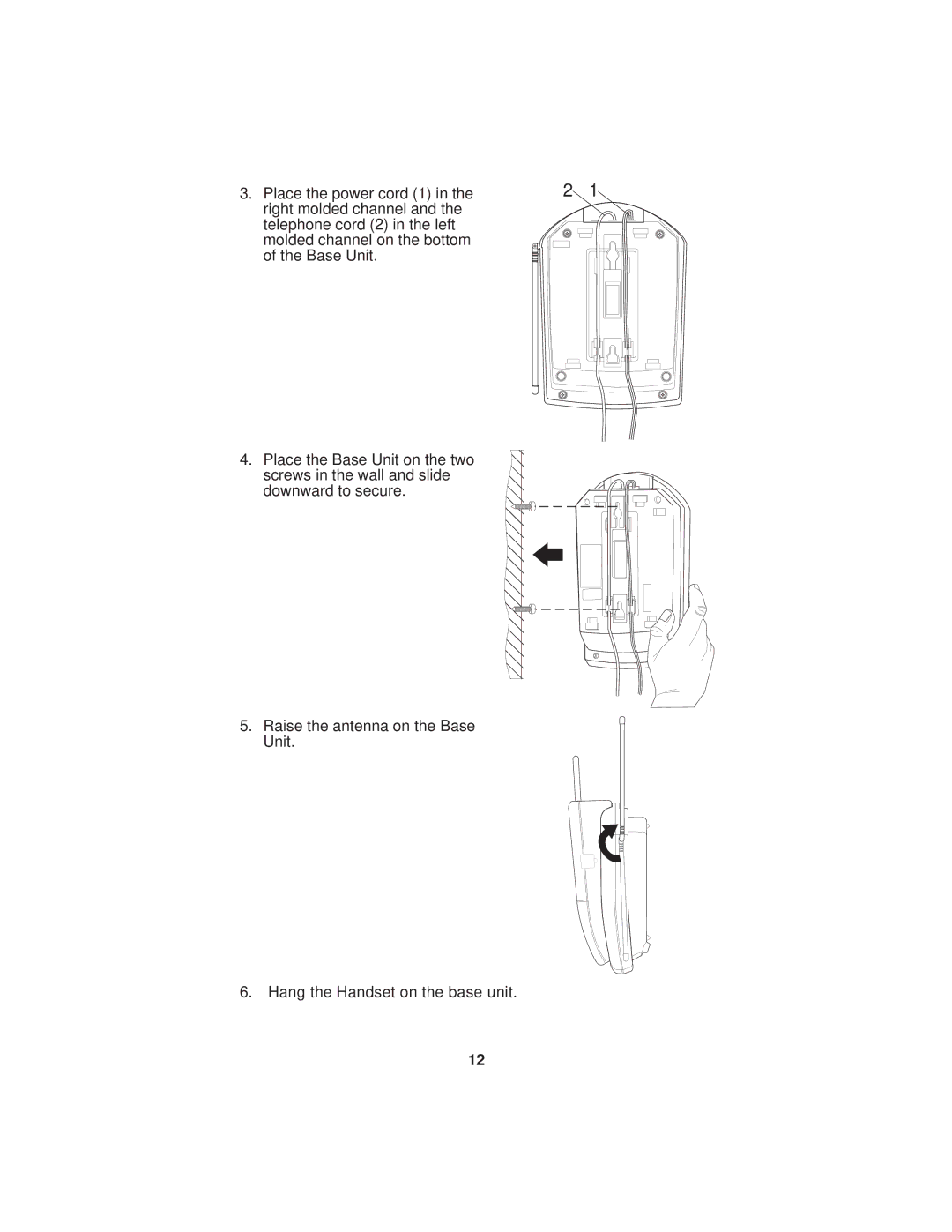 Uniden EXP900 important safety instructions 