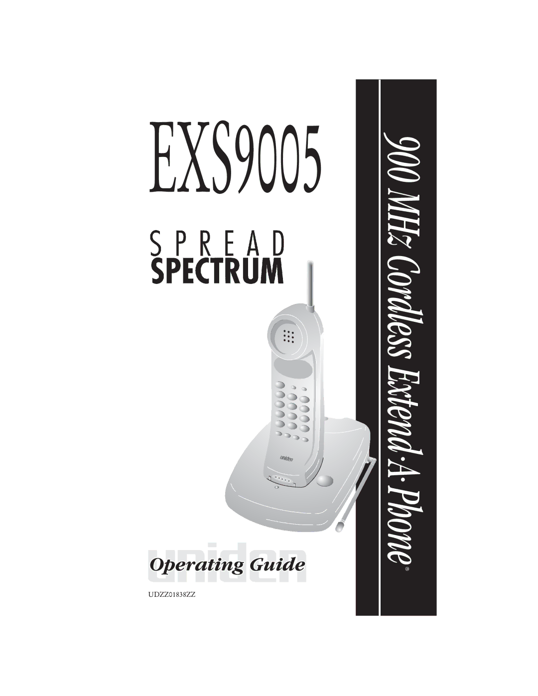 Uniden EXS9005 manual 