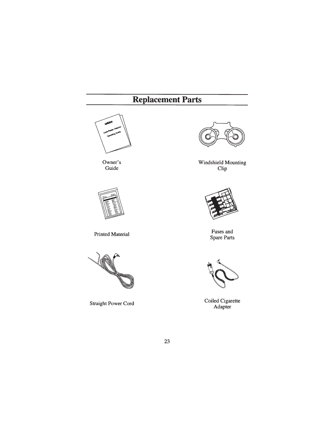 Uniden LRD 6599SWS manual 