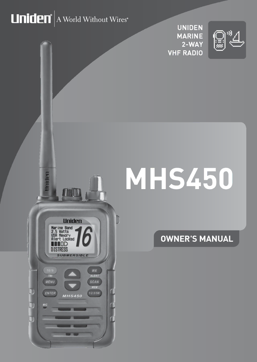 Uniden MHS450 owner manual 